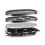 Raclette grill elektryczny 8 osób 1500W pancake