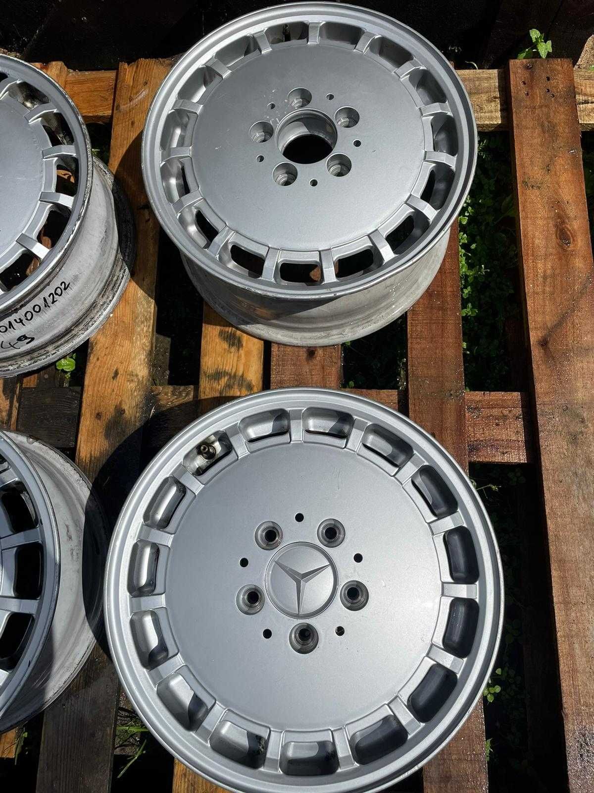Felgi 5x112 r15 15" x 6J OE Mercedes Gullideckel ET49