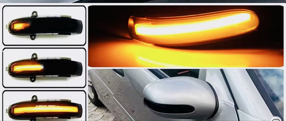 Led поворотник в зеркало Mercedes C-class W203 S203 CL203 вантажівок