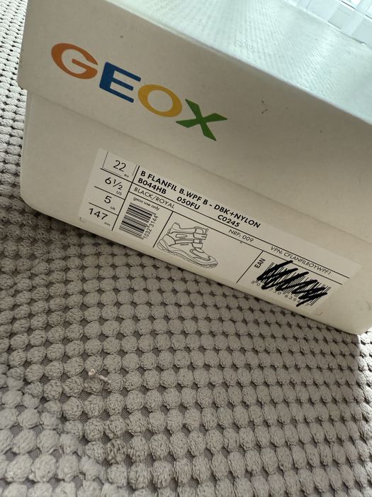 Ботинки на мальчика Geox 22 размер