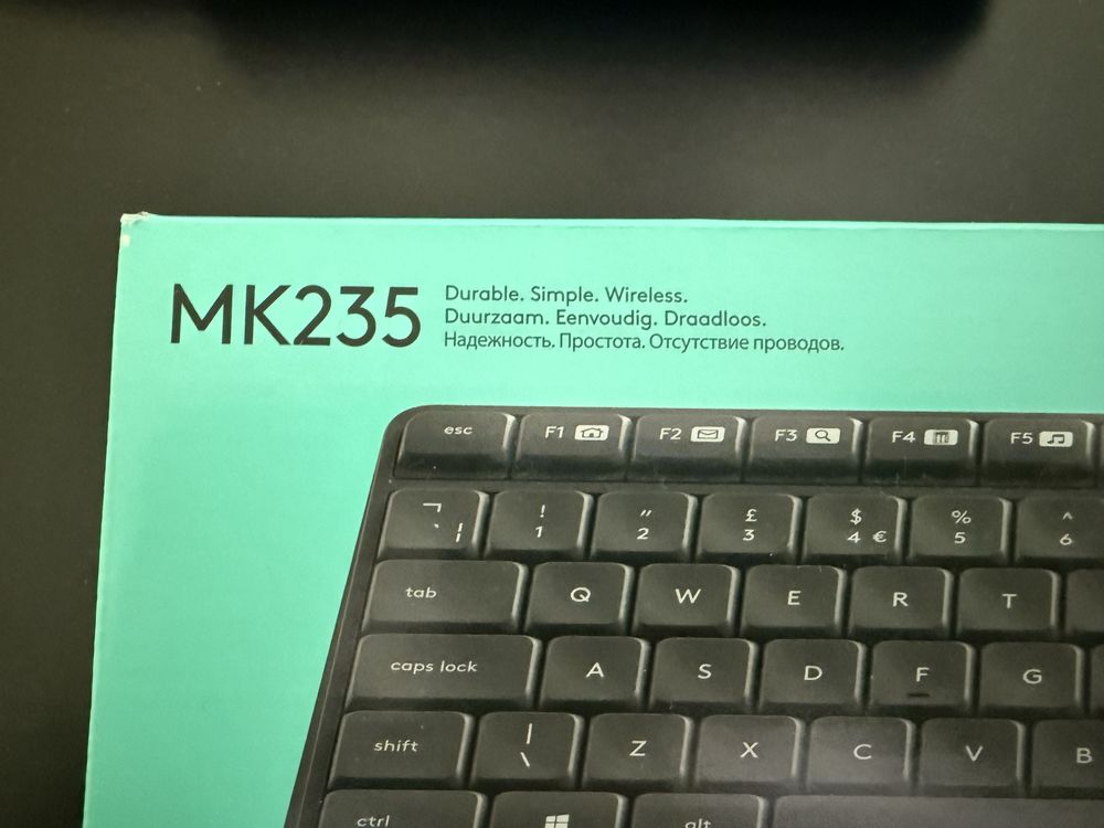 Комплект бездротовий Logitech MK235 UA (920-007931)
