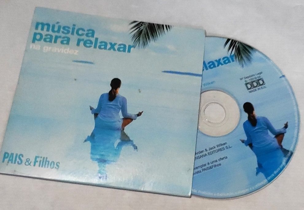 CDs de música - gravidez e para crianças