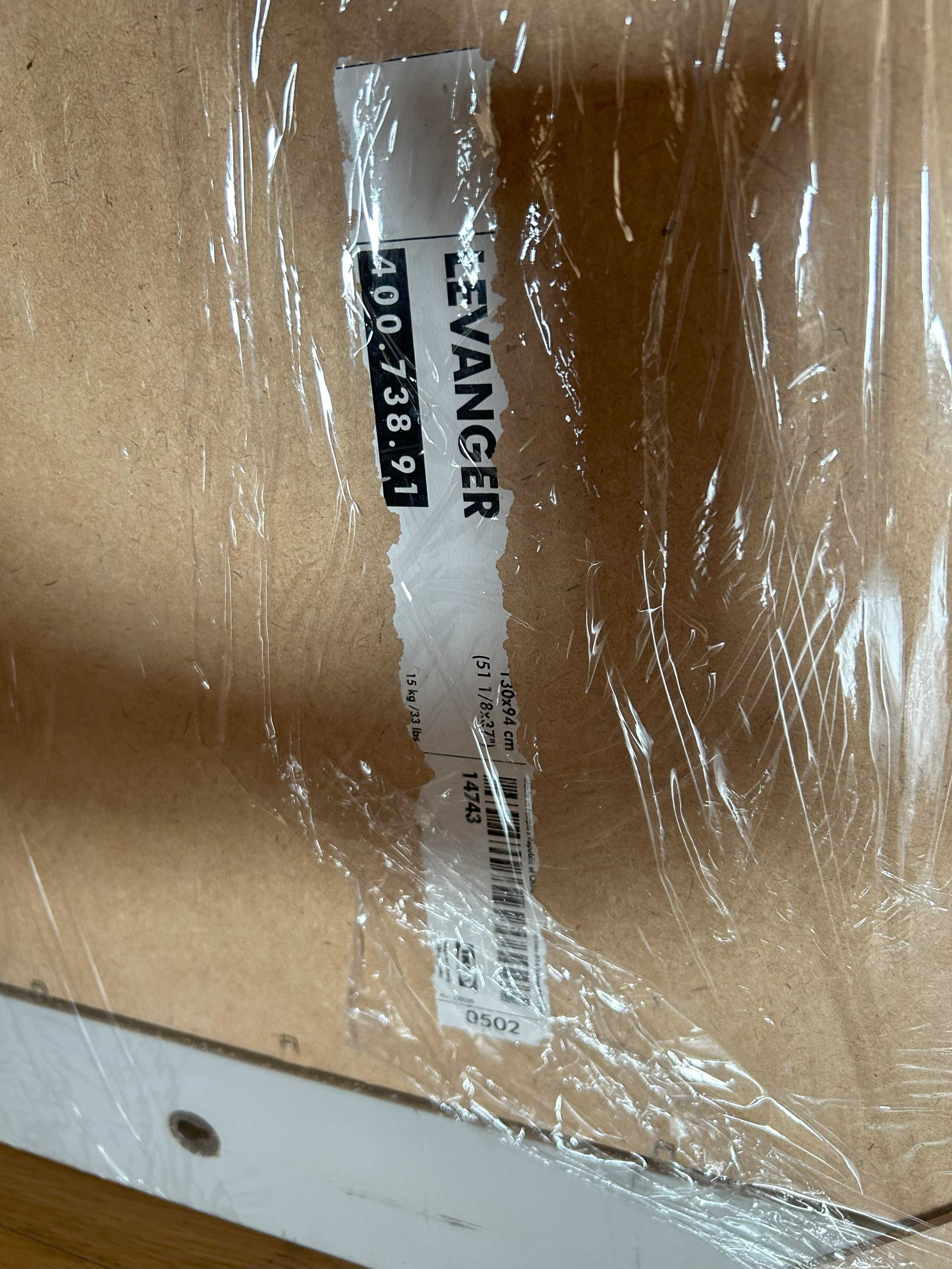 IKEA espelho Levanger (prata, 94 x 130)