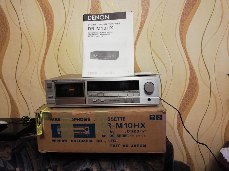 Kolekcjonerski magnetofon DENON DR-M10 DX
