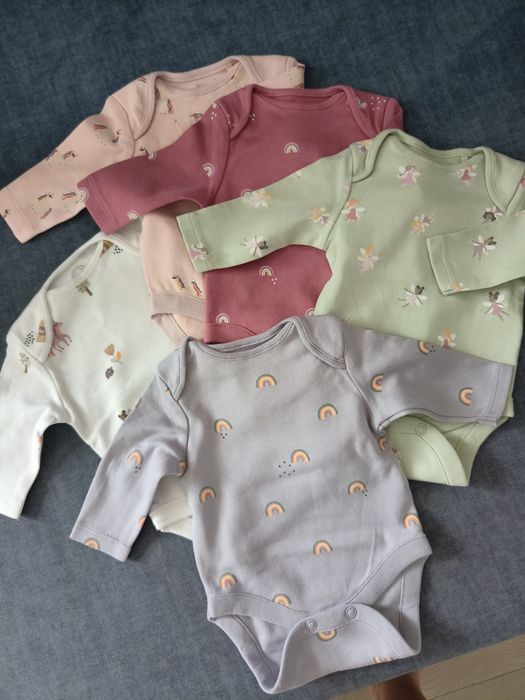 Боді з довгим рукавом Next, перший розмір, 50 см