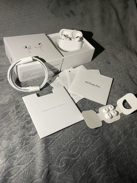 AirPods Pro – Fabrycznie Nowe, Topowa Jakość Dźwięku i Komfort