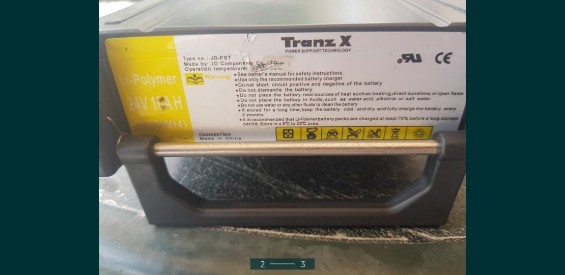 Ładowarka Rowerowa system Tranz-x 4 pin 24V