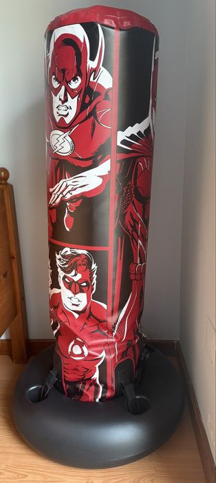 Saco de boxe para criança / super heróis