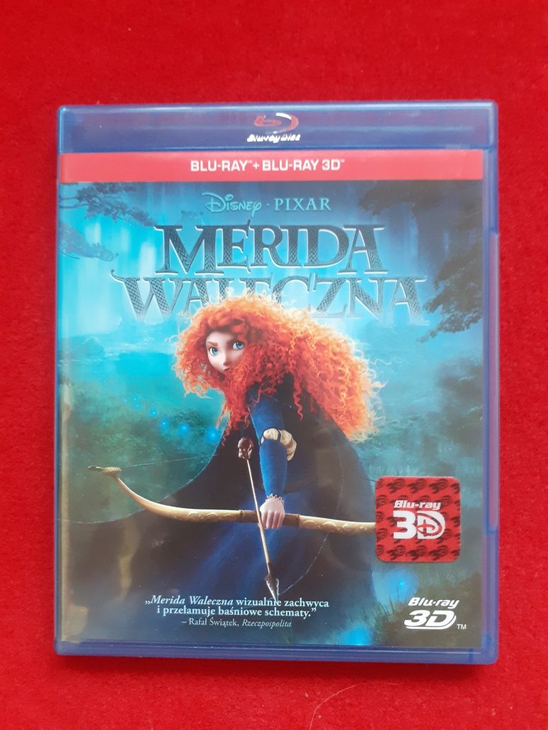 Merida Waleczna 3D blu-ray