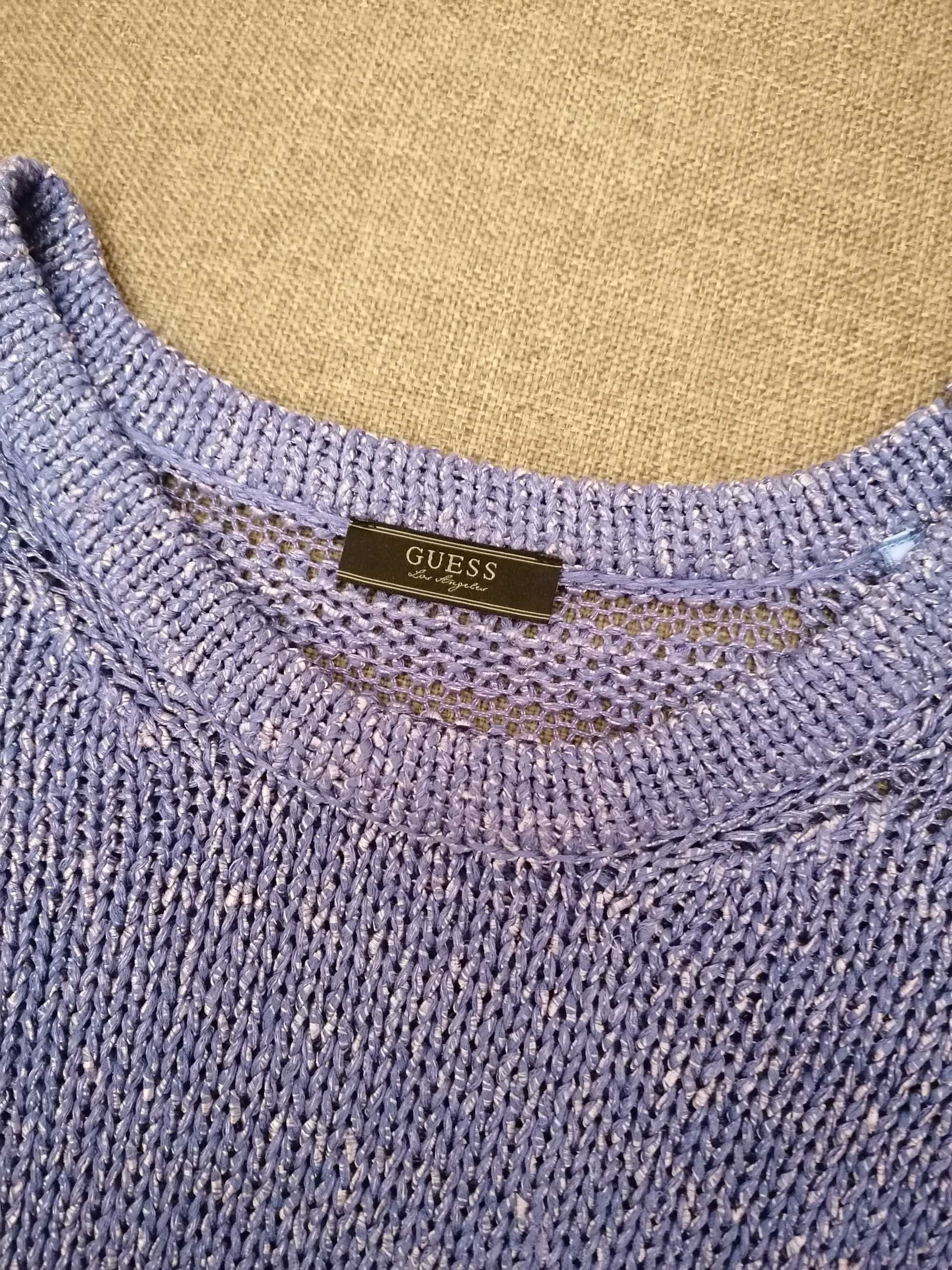 Sweter fiolet  Guess
