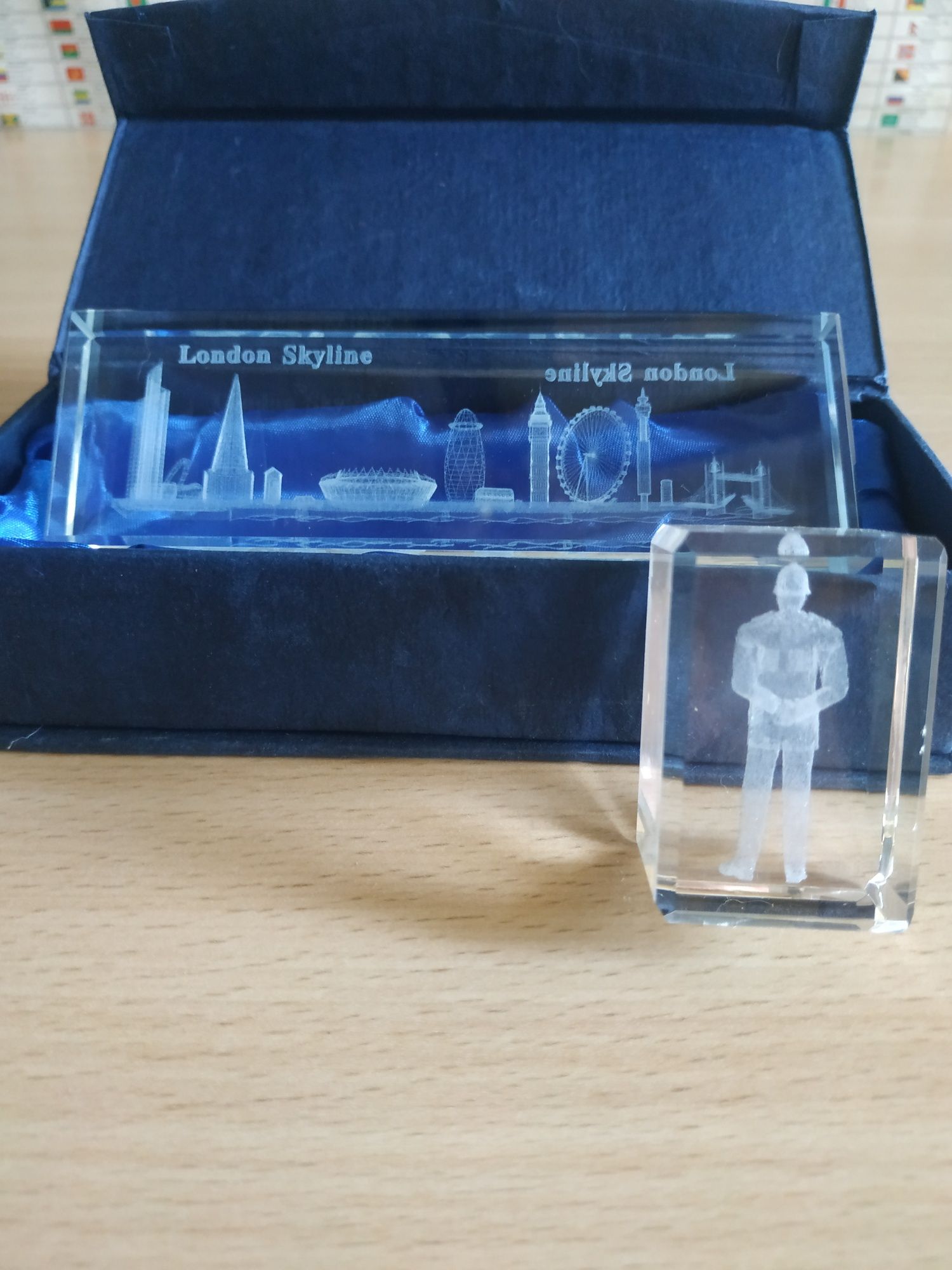 Сувенир подарок 3D из оргстекла ,статуэтка Гвардеец из Лондона