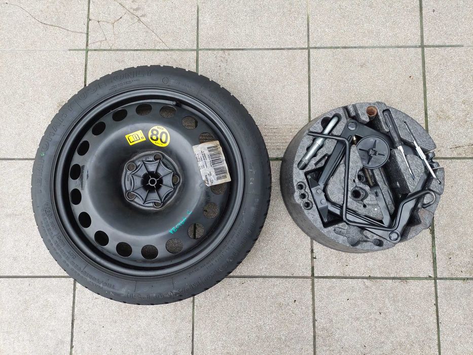 OPEL Vectra C Koło zapasowe + zestaw lewarek klucze ucho Wysyłka