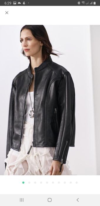 Продам кожаную куртку ZARA