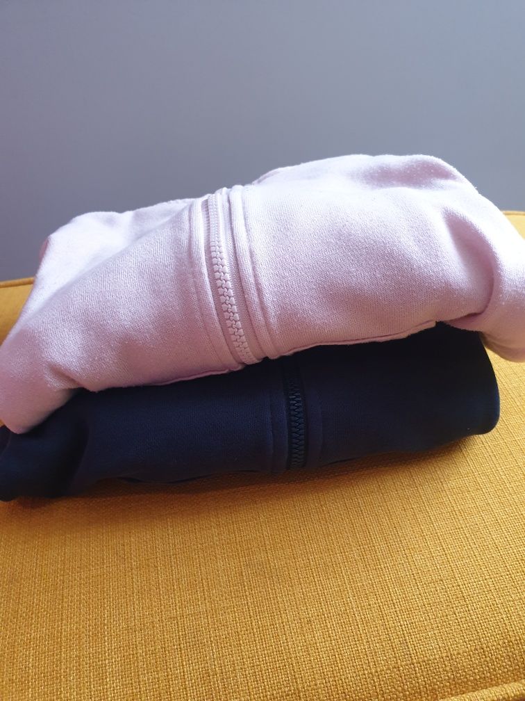 Bluzy dresowe z kapturem 5-6 lat