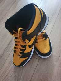 Nike dunk high retro yellow/black