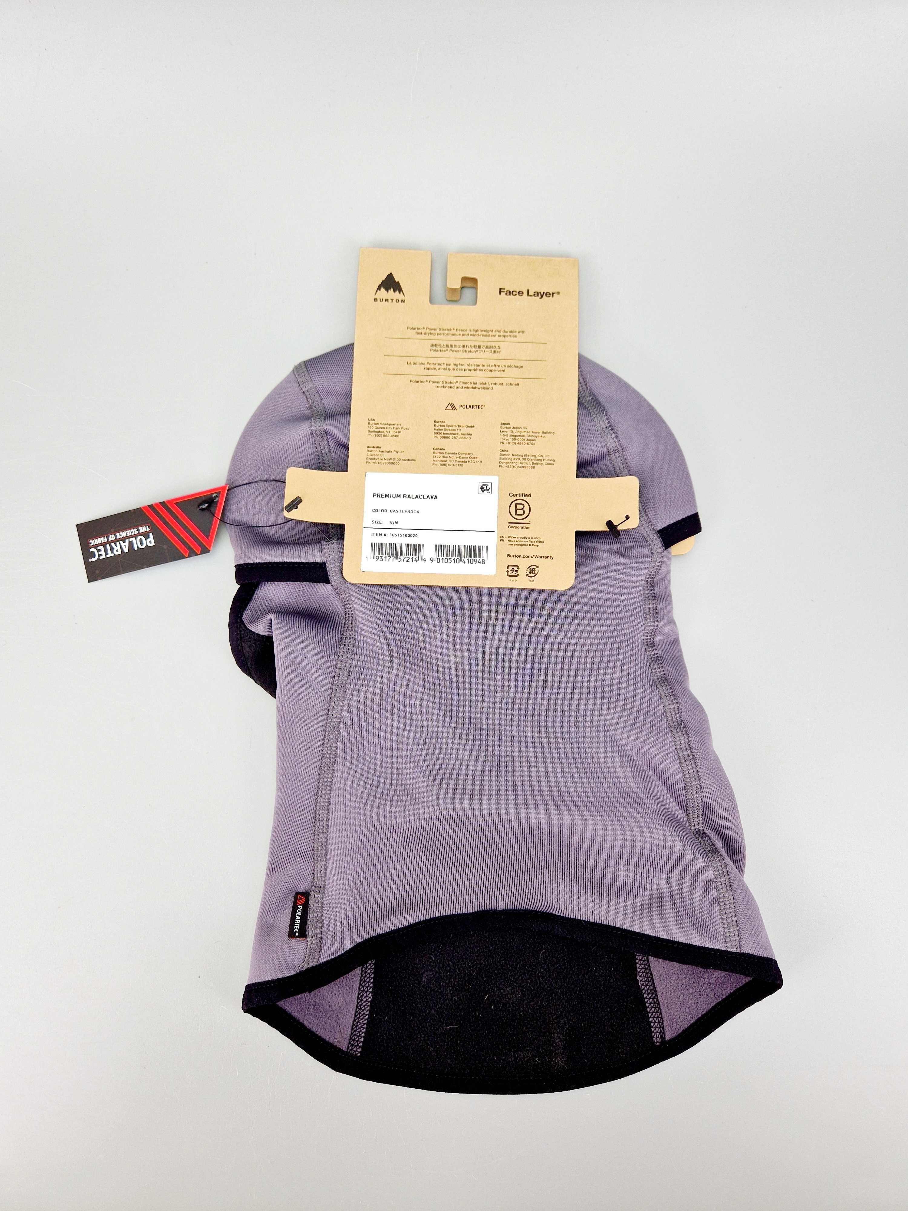 Kominiarka Burton Premium Balaclava roz S/M