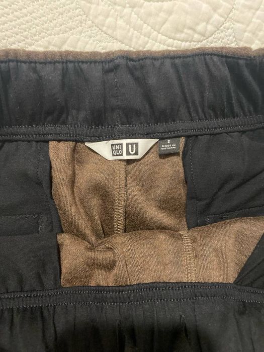 Uniqlo жіночі коричневі теплі штани Юнікло