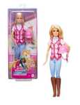 Barbie Malibu Dżokejka HXJ38 pudełko,134x330 mm