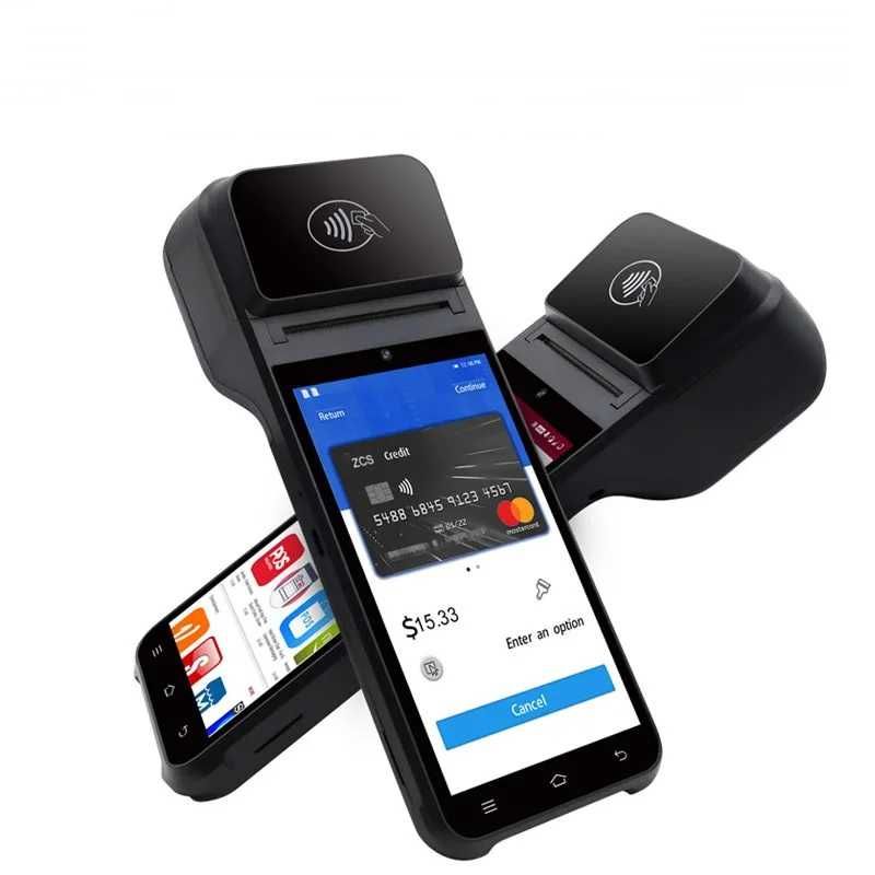 NFC платіжний термінал ПРРО банківський Android +принтер чеків +сканер