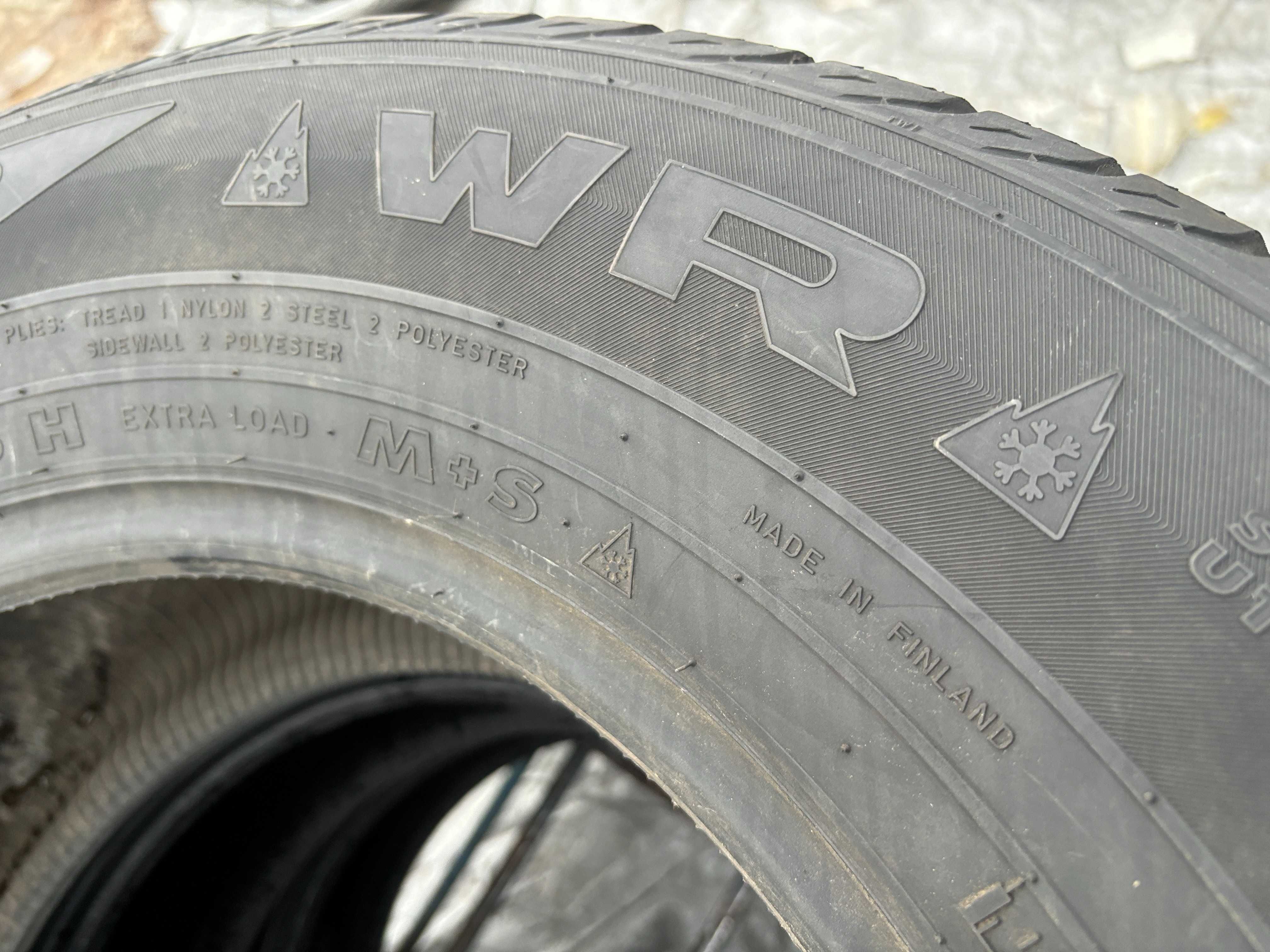 265-65-R17 NOKIAN WR WINTER 2штуки пара зимней резины GERMANY