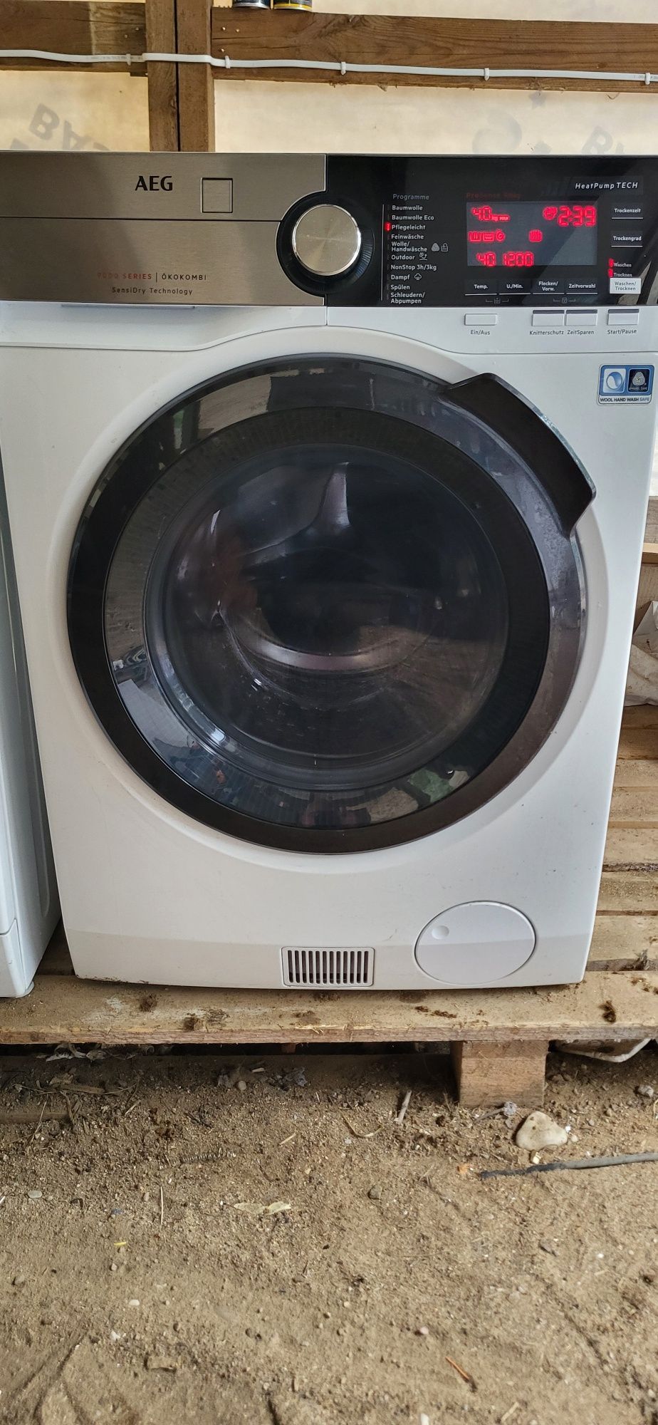 Pralko suszarka AEG 9kgbdb stan transport