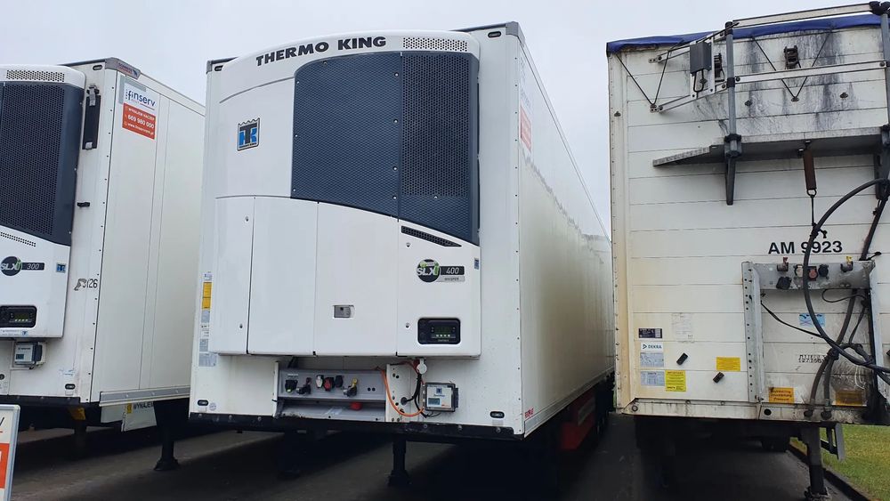 Schmitz Cargobull SCB*S3B  wynajem chłodnia doppelstock, kwiatówka, podnoszona oś, drukarka, kosz