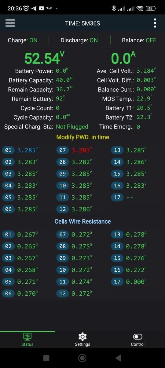 Аккумулятор, сборка LiFePo4, 32Ah, 48V, солнечные станции.