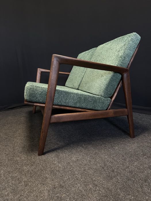 Sofa fotel Stefan PRL po renowacji