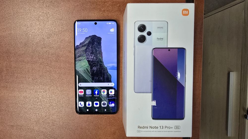 Xiaomi Redmi Note 13 Pro+ 5G Dual Sim 256GB/8GB RAM czarny, stan db