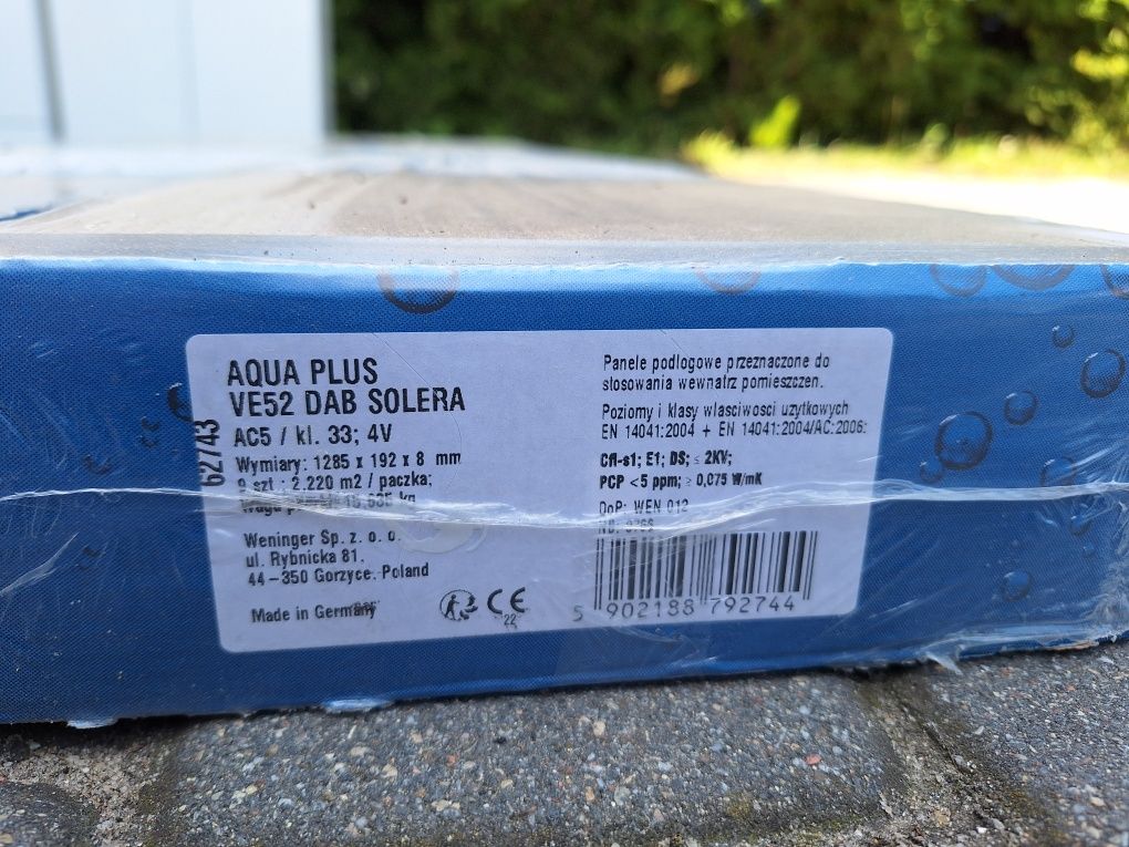 Panele dąb solera ac5 8mm  nowe