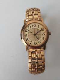 Łucz zegarek złocony mechaniczny Vintage
