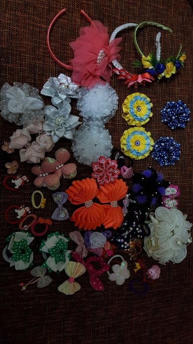 Пакет резинки заколки обручи