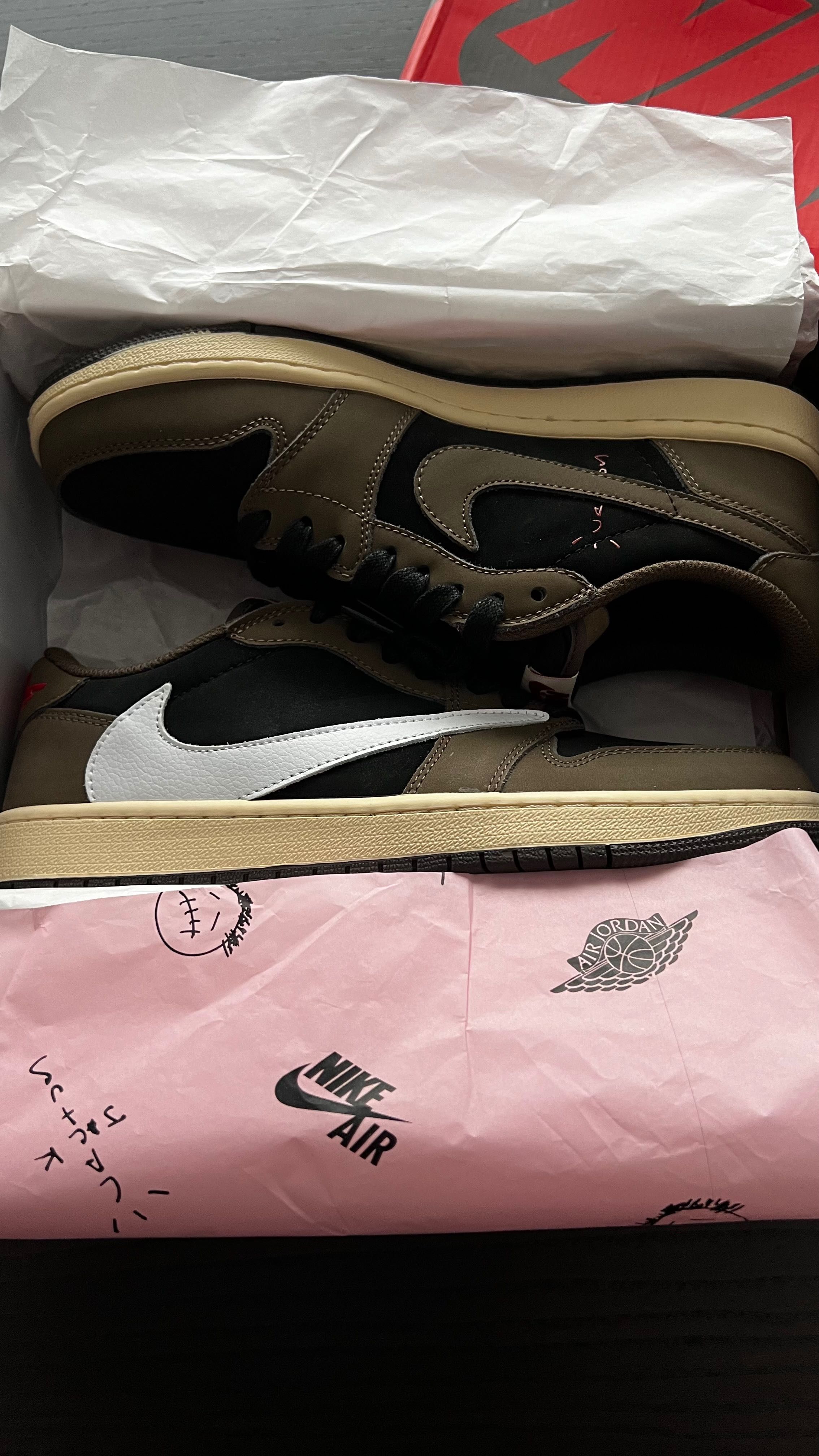 Nike Air Jordan 1 Retro Low OG SP Travis Scott Dark Mocha