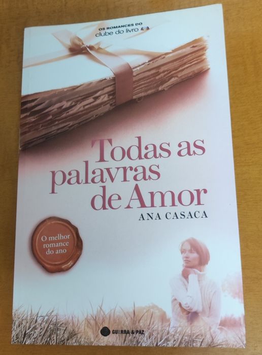 Livro Todas as palavras de Amor