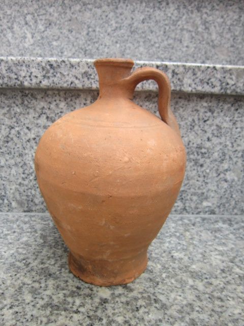 Peça vinho Vaso em gres, jarro assadeira pote planta jade orquideas