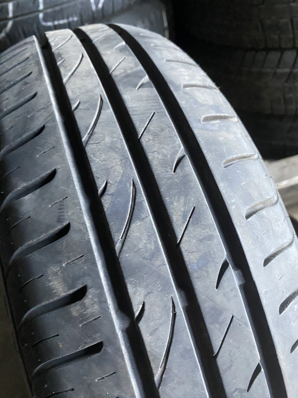 175.60.14 Nexen 1шт лето БУ склад шины резина из Европы 60 R14
