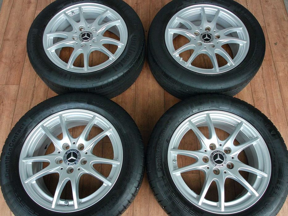 Felgi Mercedes A B C CLA VW Skoda 16 5x112 ET49 czujniki!