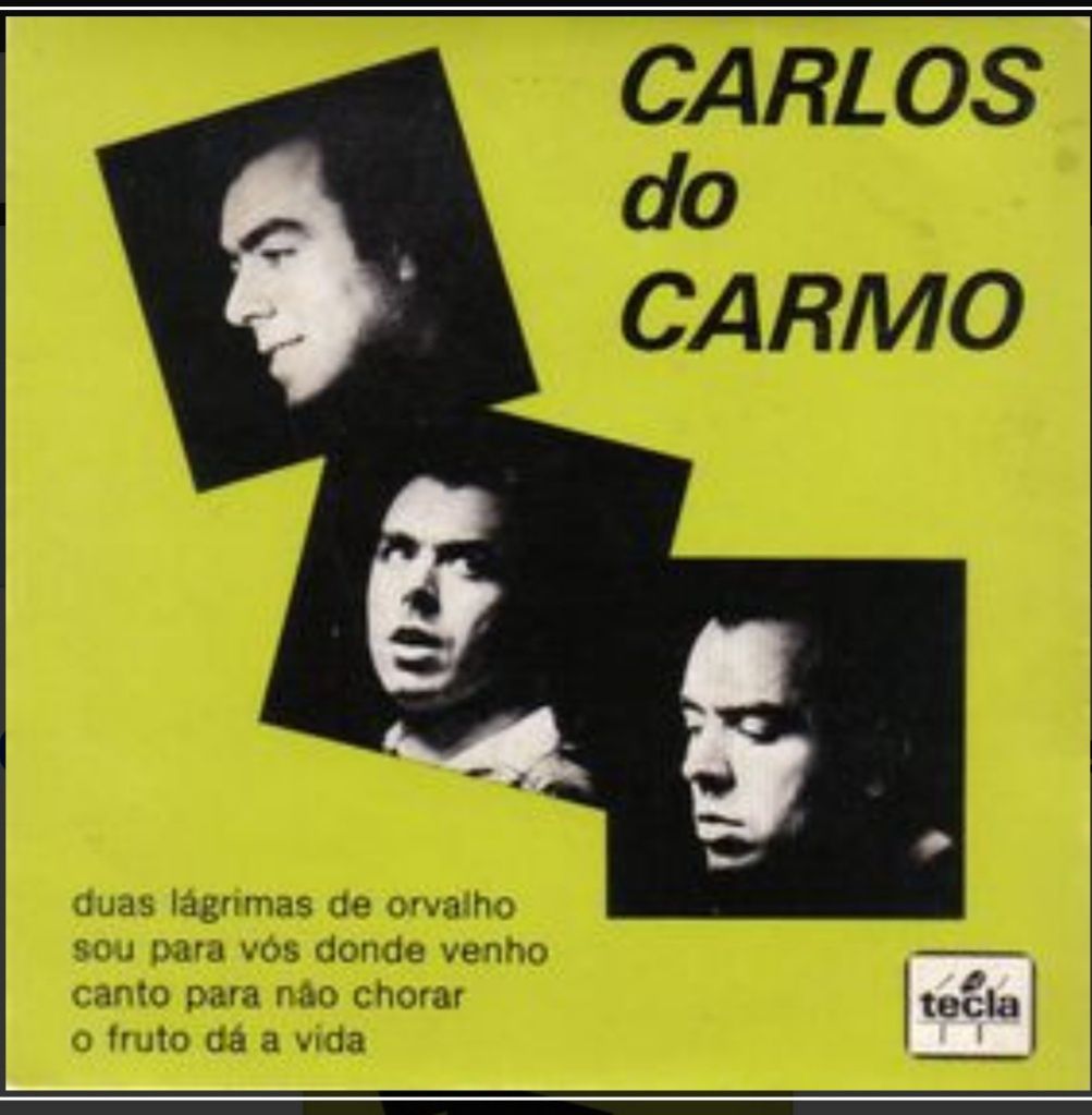 Vinil antigo Carlos Do Carmo – Duas Lágrimas De Orvalho