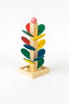 Drewniana tęczowa wieża dźwiękowa – Montessori, idealna dla dzieci!