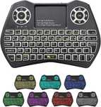 HaFen Mini Podświetlana klawiatura Touchpad Mysz