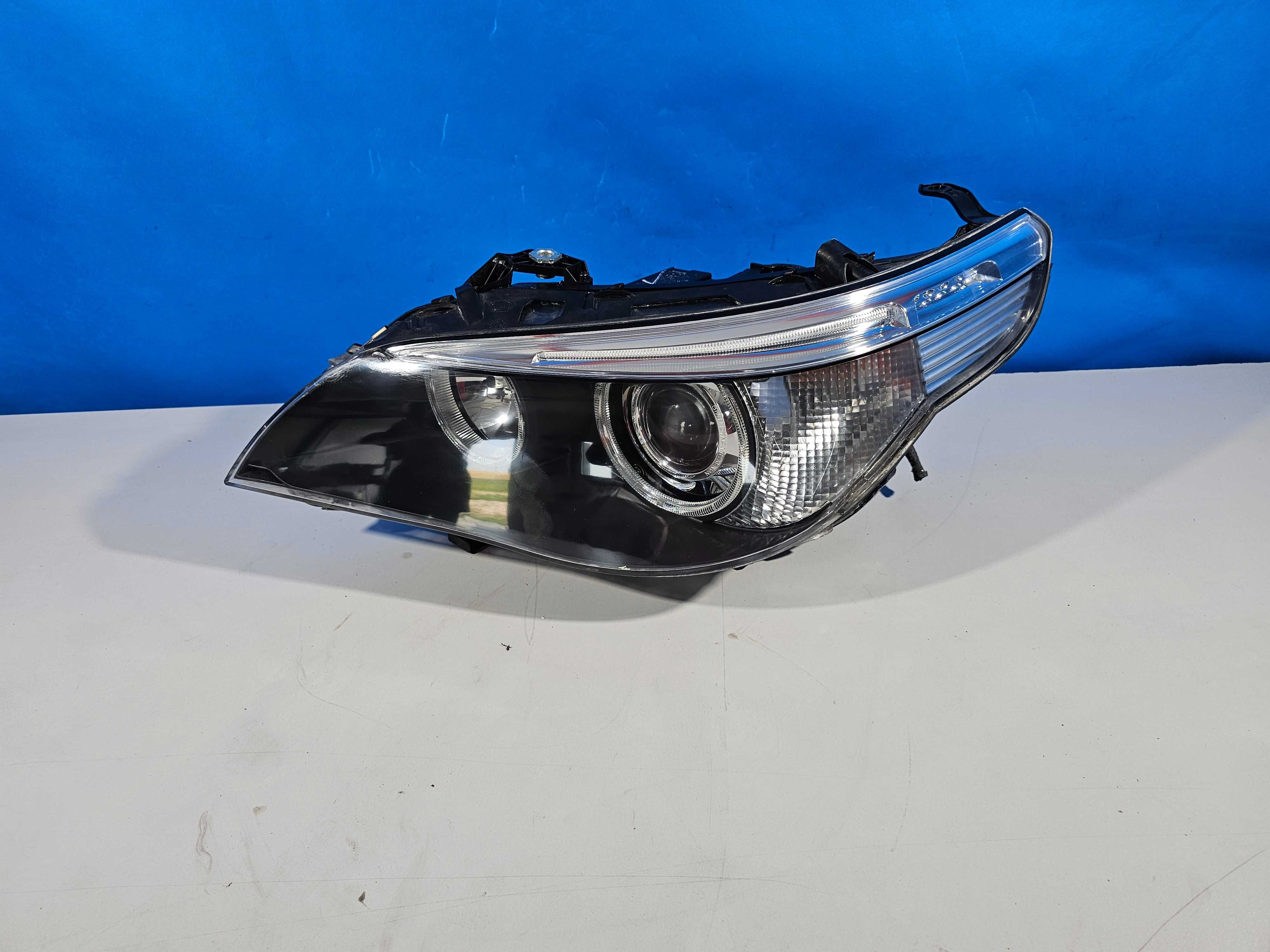 Bmw E60 E61 Lampa Przód Przednia Lewa Bi-Xenon Skrętna Skrętny Ładna