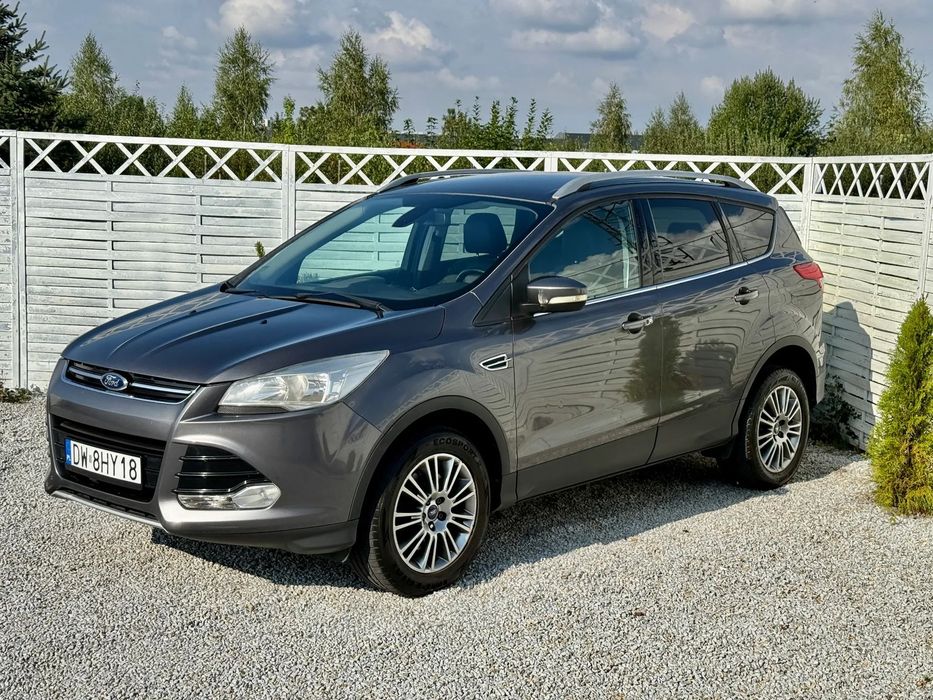 Ford Kuga 2014 R, 2.0 TDCI, 140 KM, Manual, Titanium, Stan Idealny, ZAMIANA
