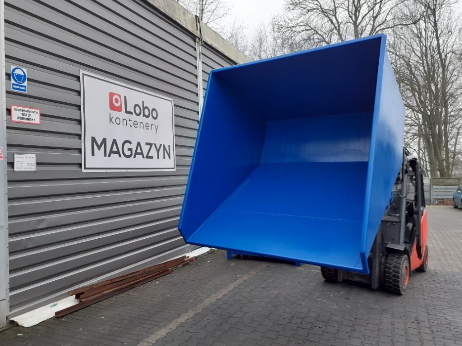 Kontener samowyładowczy / Wywrotka uchylna / Koleba 3300l - Premium