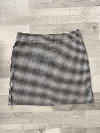 Krótka spódniczka spódnica w pepitkę w kratkę mini S XS aesthetic