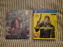 Cyberpunk 2077 ps4 + Zafoliowany Steelbook Cyberpunk 2077 Tyger Claws