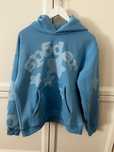 sp5der dusty blue hoodie