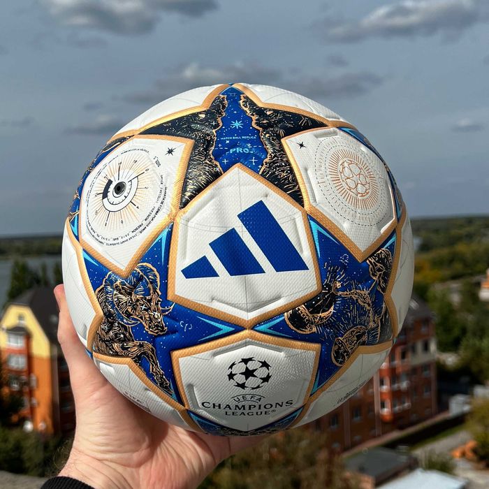 М'яч Adidas  UCL League Ліга Чемпіонів 25/26, футбольний м'яч Адідас