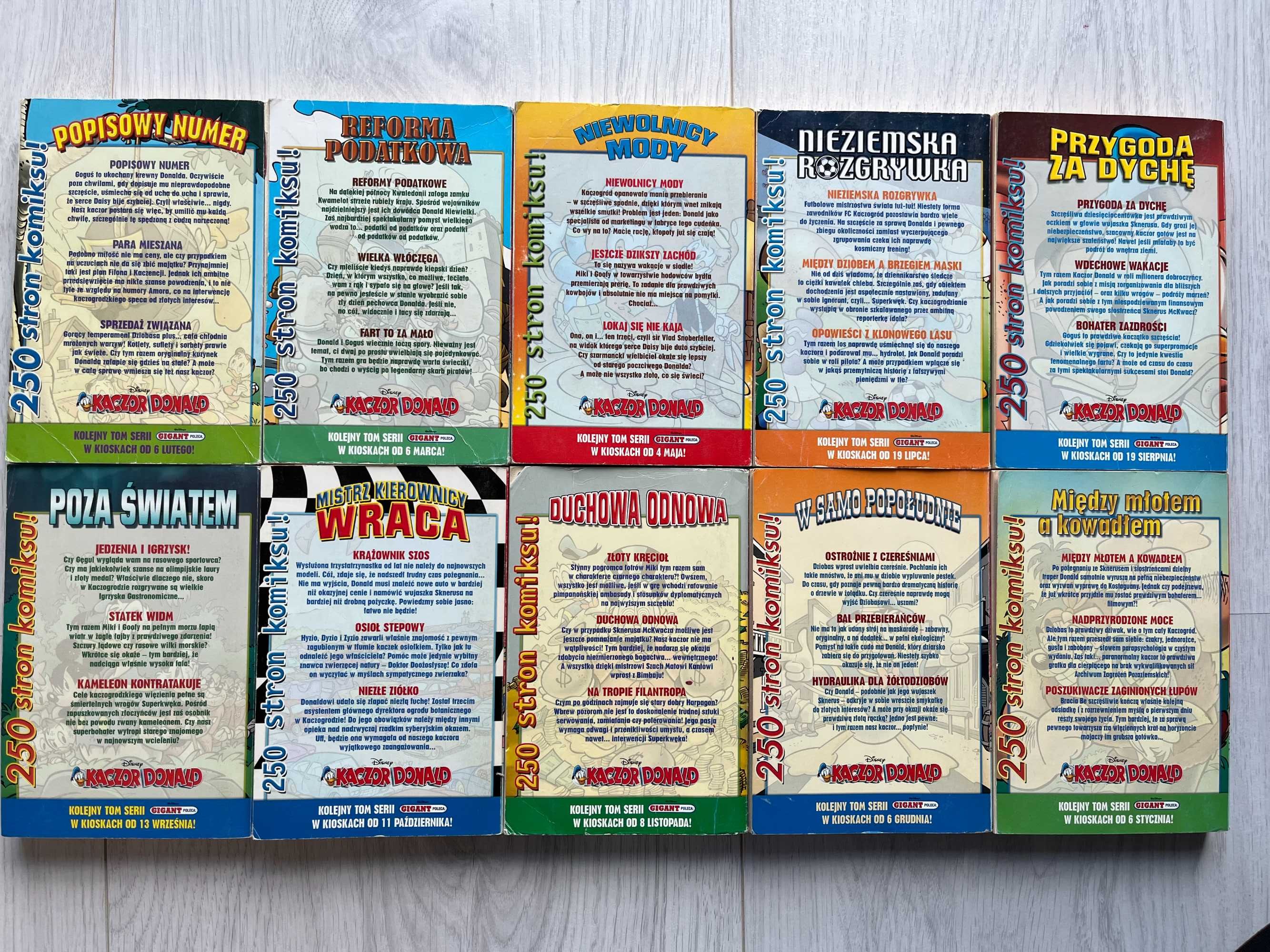 Komiks Gigant Rok 2006 10 sztuk numery 1, 2, 4, 7-13