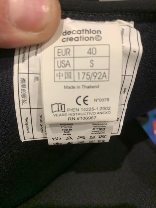 material de mergulho