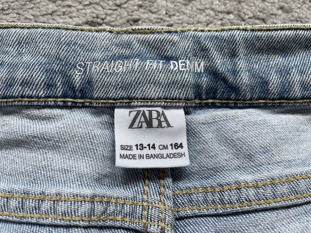 H&M spodnie dżinsy niebieskie 164 nowe